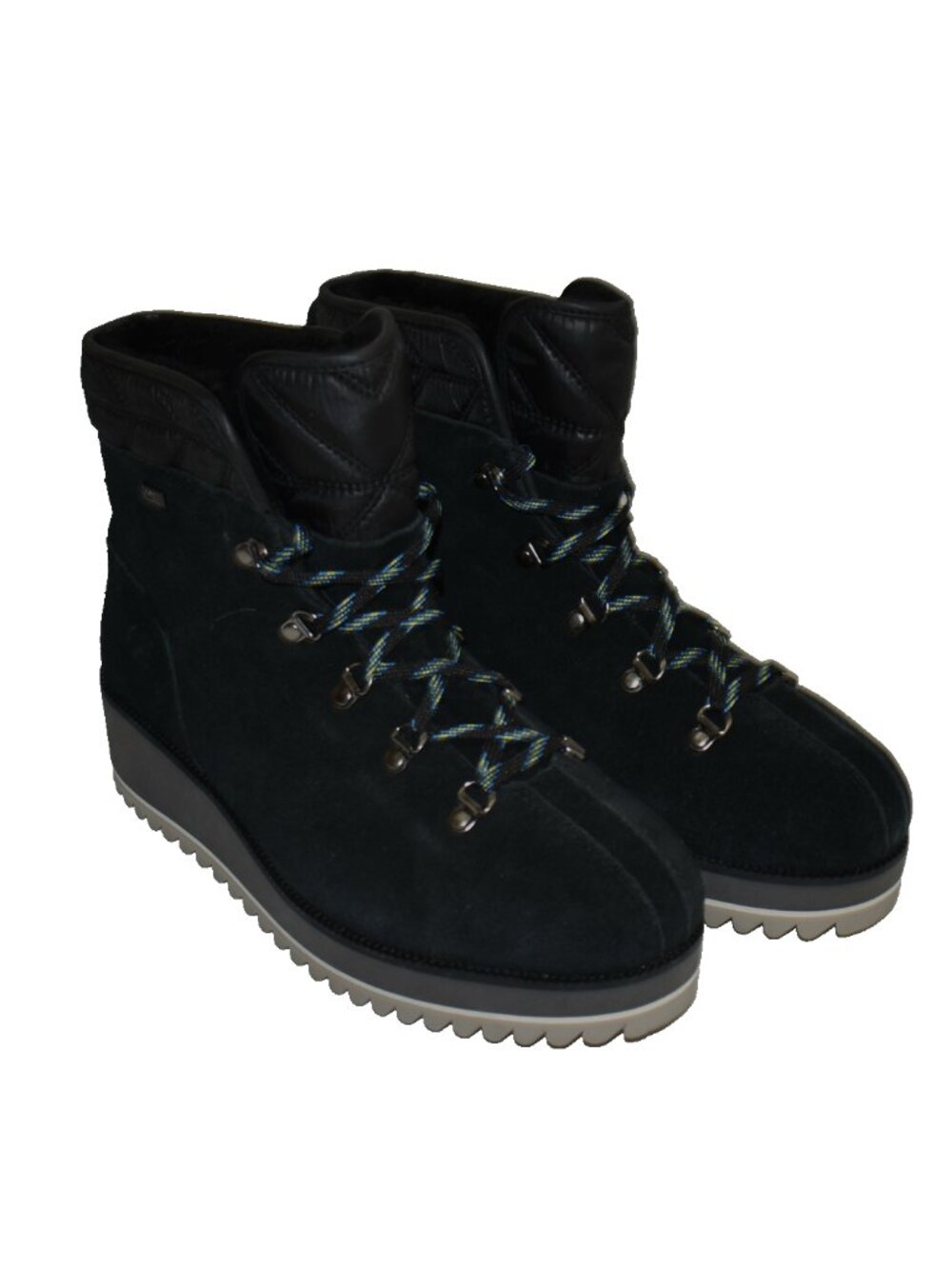 New! UGG Birch Waterproof Lace-Up Winter Bootie Black Size 9.5 1095712 DD30